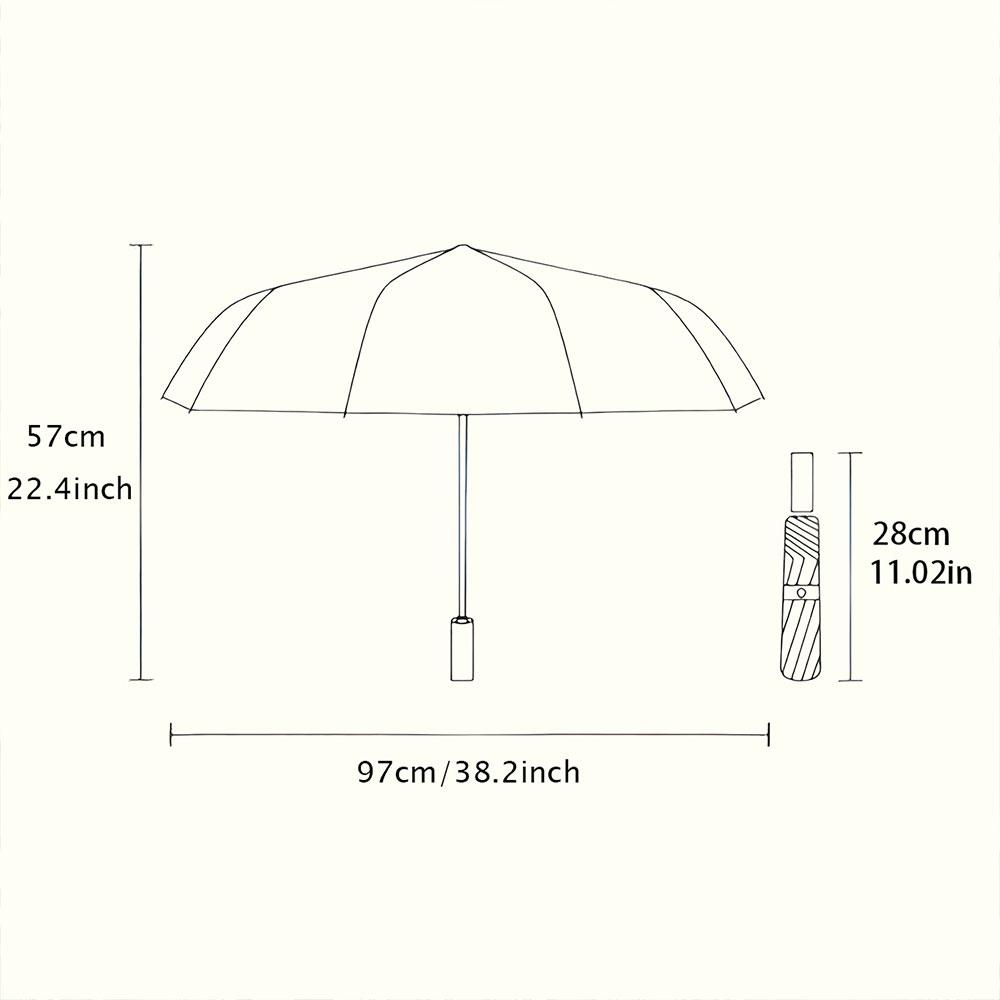 Innovative design folding umbrella with a creative crane pattern. This umbrella is suitable as a birthday gift, for various holidays, travel, and gifting.