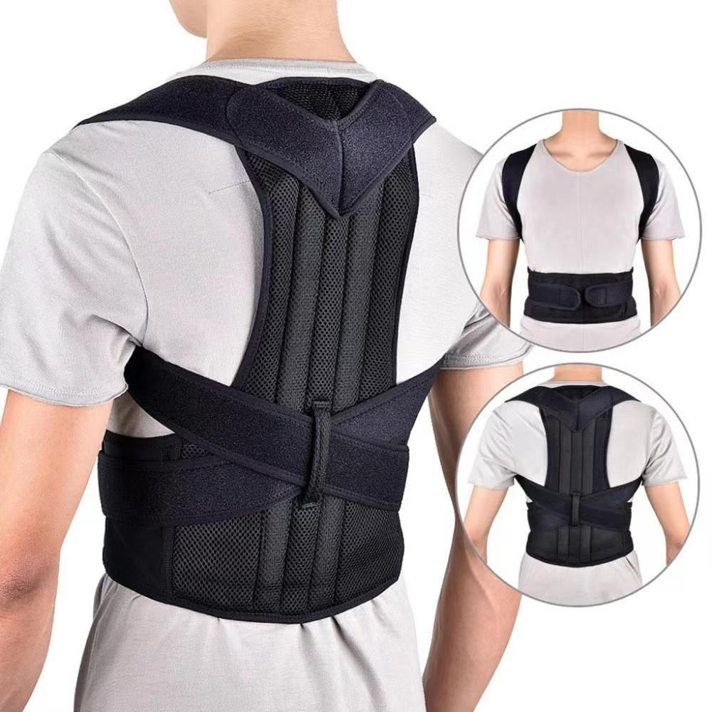 Drive Pain-Free & Sit Straight Premium Posture Corrector with Upper/Lower Back Support & Comfort Compression Healthcare Tool