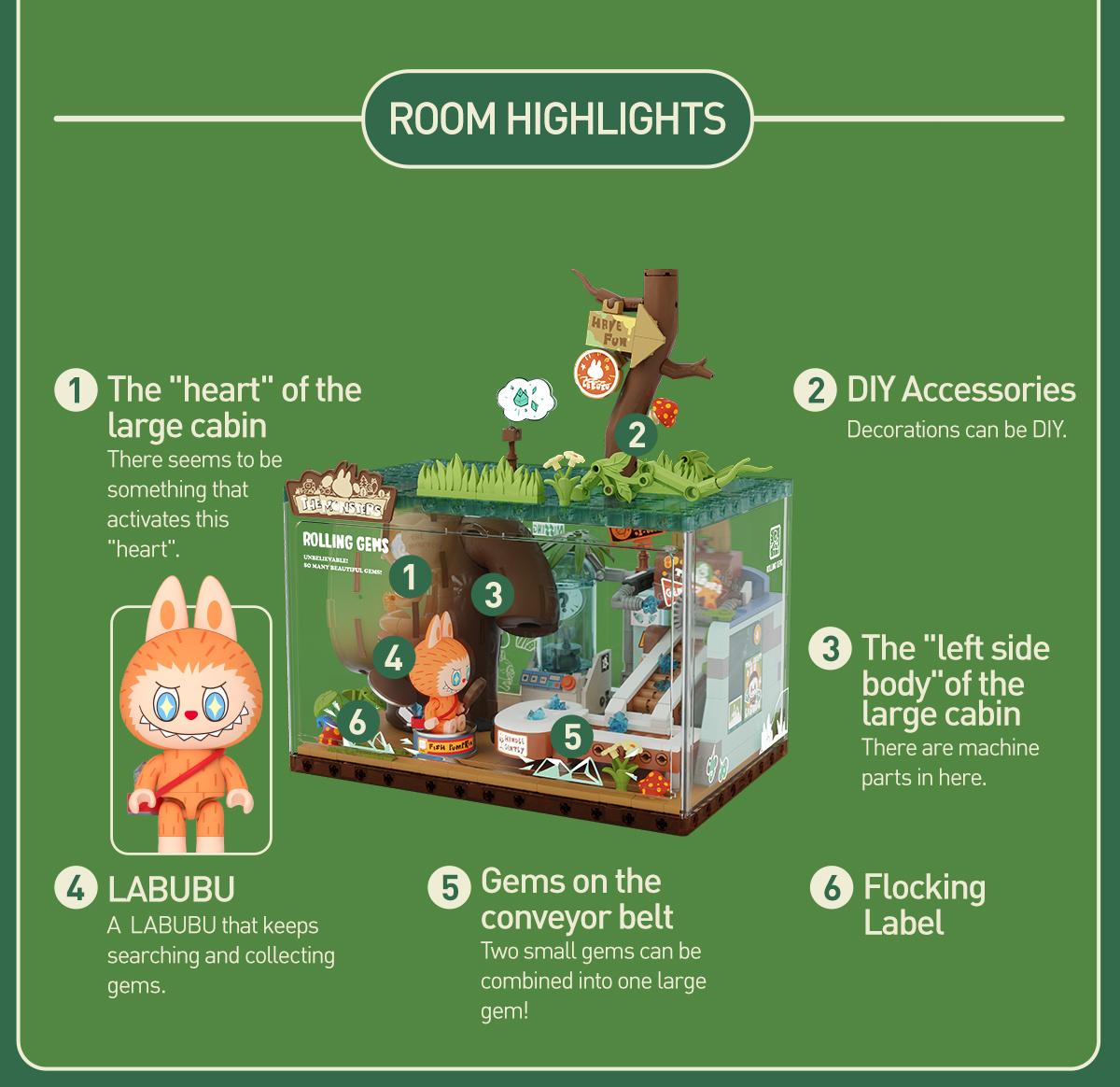 POP MART THE MONSTERS Forest Secret Base Series Blocks Part 1