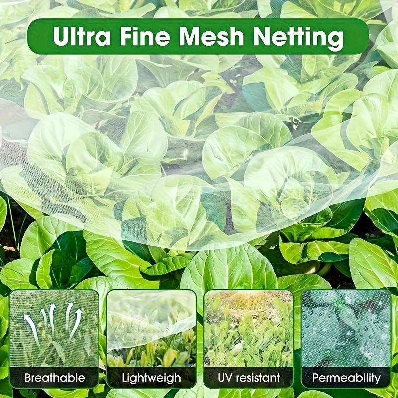 Enhanced Accessible Plant Cage Net, Protects Seedlings From Birds and Insects, UV Resistant, Ideal for Trees and Flowers, Easy-To-Use Garden Protection Net