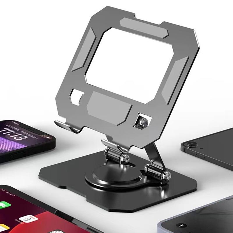 Adjustable Laptop Stand, Computer Stand with 360 Rotating Base, Ergonomic Laptop Riser Mount for Desk Foldable Protable Computer Desk.