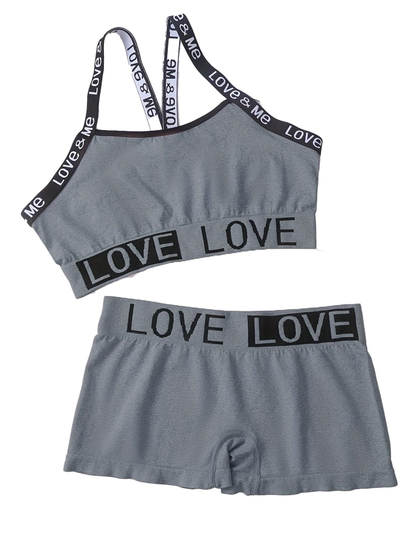 4PCS Women's Underwear Set Includes  New Bra Top and Pants Seamless Comfort Fitted Daily Wear, Soft and Breathable Ladies Lingerie Pack Clothing