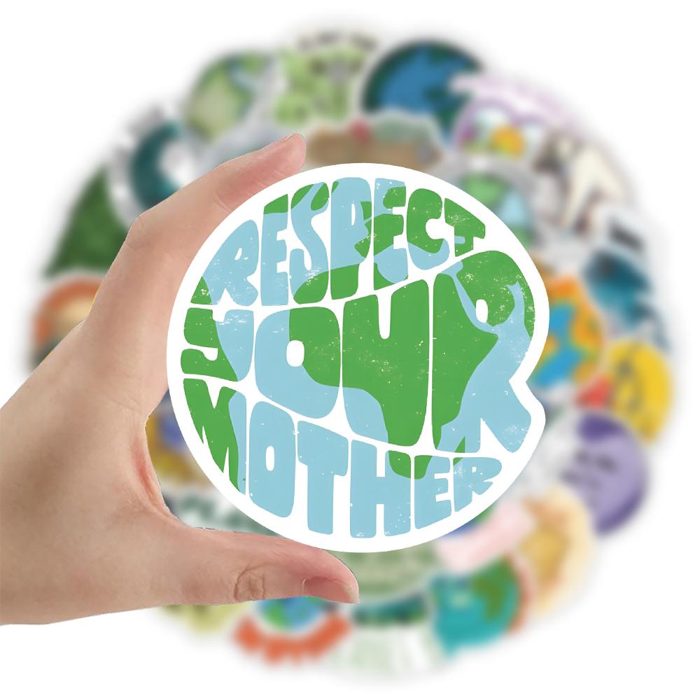 50 Pcs Waterproof Graffiti Stickers Set, DIY Decorative Decals for Water Bottles Laptops Phone Cases Suitcases Refrigerators Skateboards Notebooks