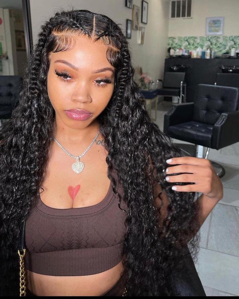 Bling Hair Glueless Wig Deep Wave 6X4 5X5 Pre Cut Lace Human Hair Wigs For Black Women 13x6 13x4 Hd Lace Frontal Wigs Beginner Friendly Ready to Wear Lace Closure Wigs TikTokShopBlackFriday