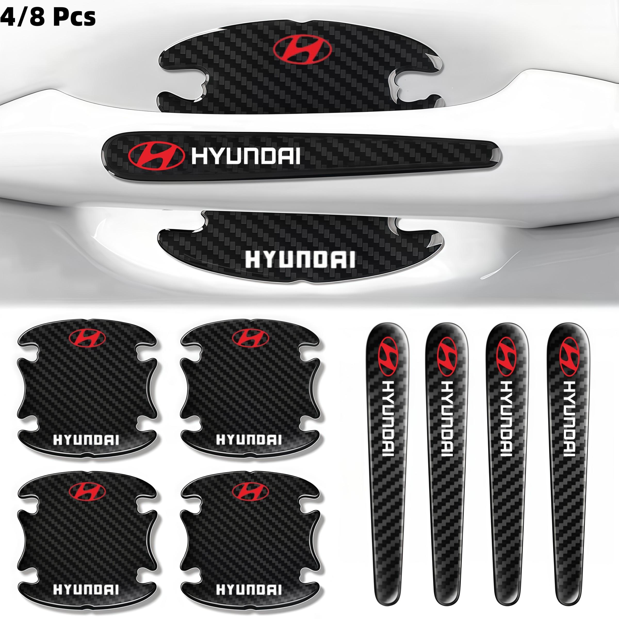 Car Door Handle Protector, Anti-Scratch Gel Strip, Suitable for All Hyundai Models, Car Decoration Accessory, Durable and Stylish