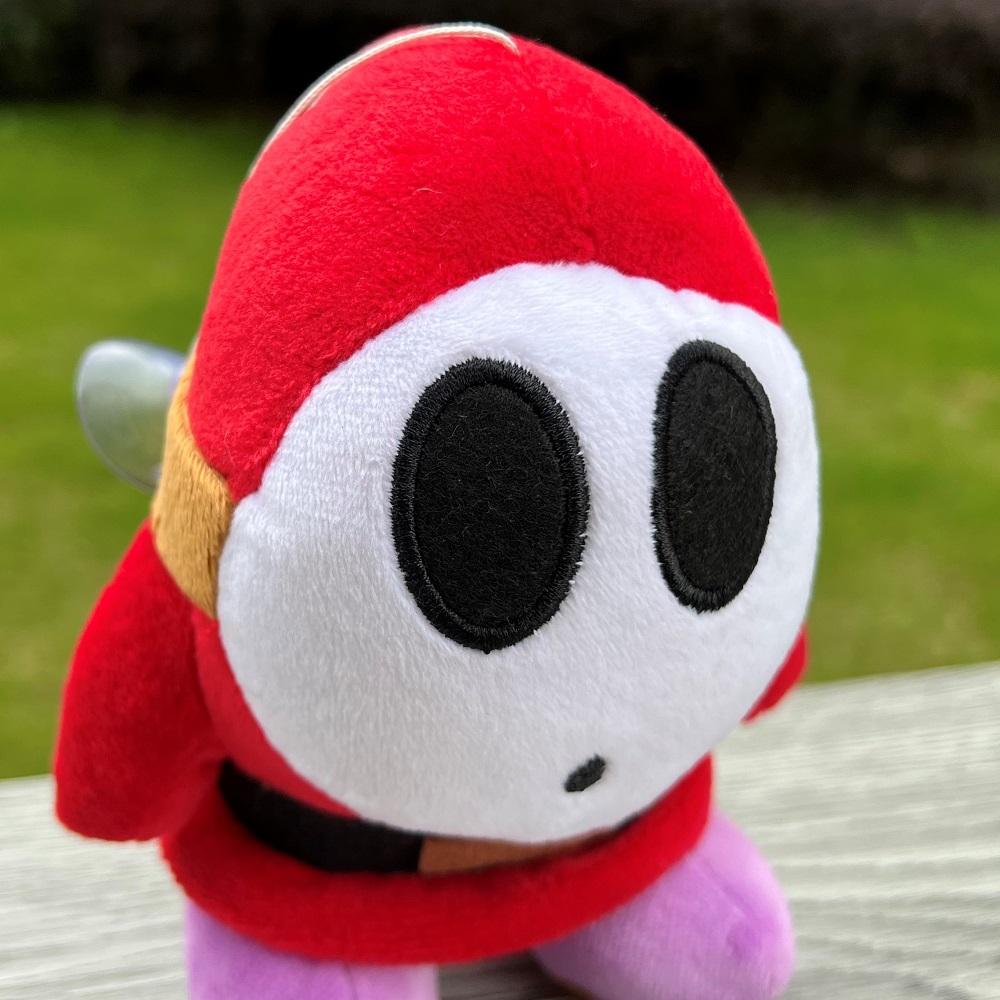 Cute Super Mario Bros Shy Guy Plush Colors Soft animal plush Stuffed Toys Doll Gift 6"