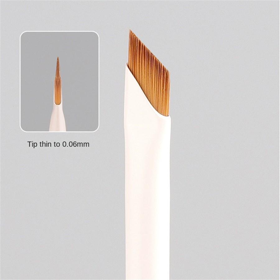 Upgrade Blade Eyeliner Brush, Ultra Thin Fine Angle Flat Eyebrow Brush, Under Eye Makeup Brushes, Precise Detail Brush