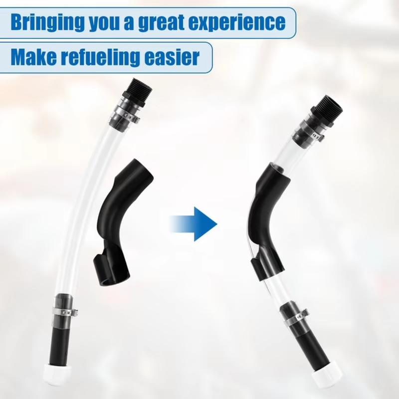 Gas Can Nozzle, Fuel Can Hose with Hose Bend Tool, Racing Plastic Gas Can, Upgrade Filter Design, Trigger Hose, Automotive Vehicle Tool
