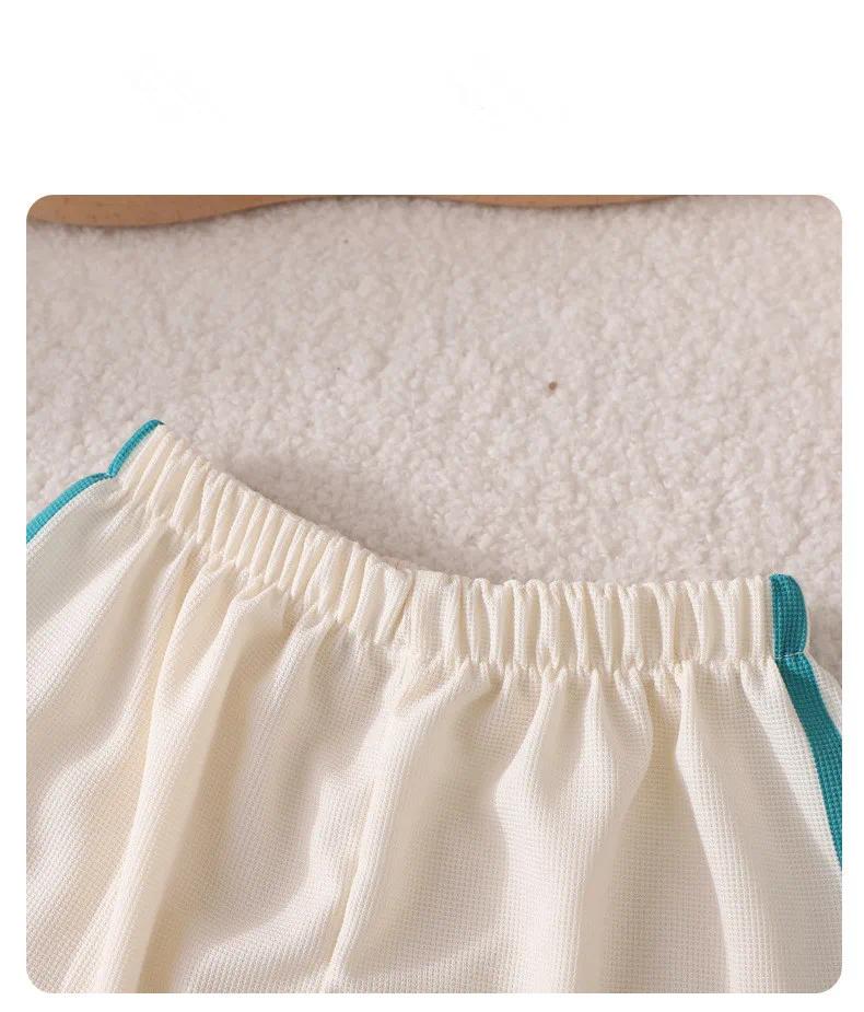 Kids Clothes Boys Girls Vest Suit Summer  Children's Clothing Baby T-shirts Shorts Tan Top Sleeveless Children Sets