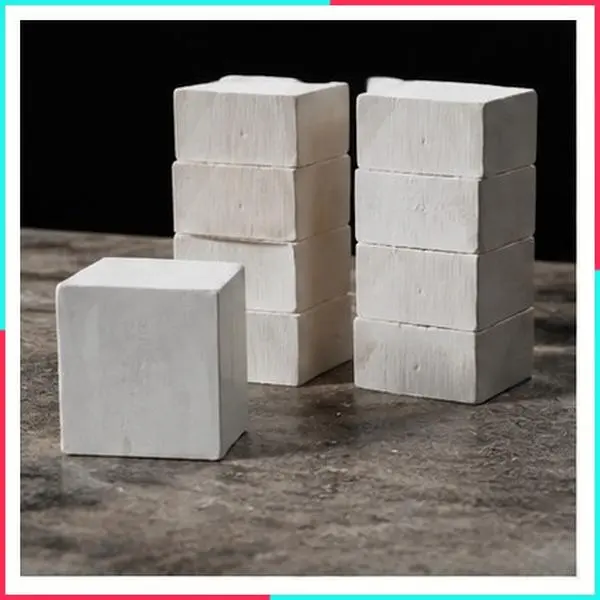 Athletic Powder Chalk for Maximum Grip Magnesium Carbonate Chalk for Powerlifting, Weightlifting, Rock Climbing, Gymnastics Chalk Block (8-2oz Chalk Blocks)