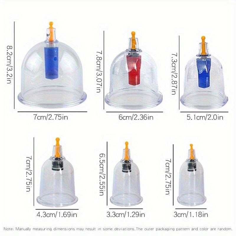 New Home Cupping Therapy Set with 12 Cups, Comes with Vacuum Cupping Gun and Cup, Suitable for Home Use