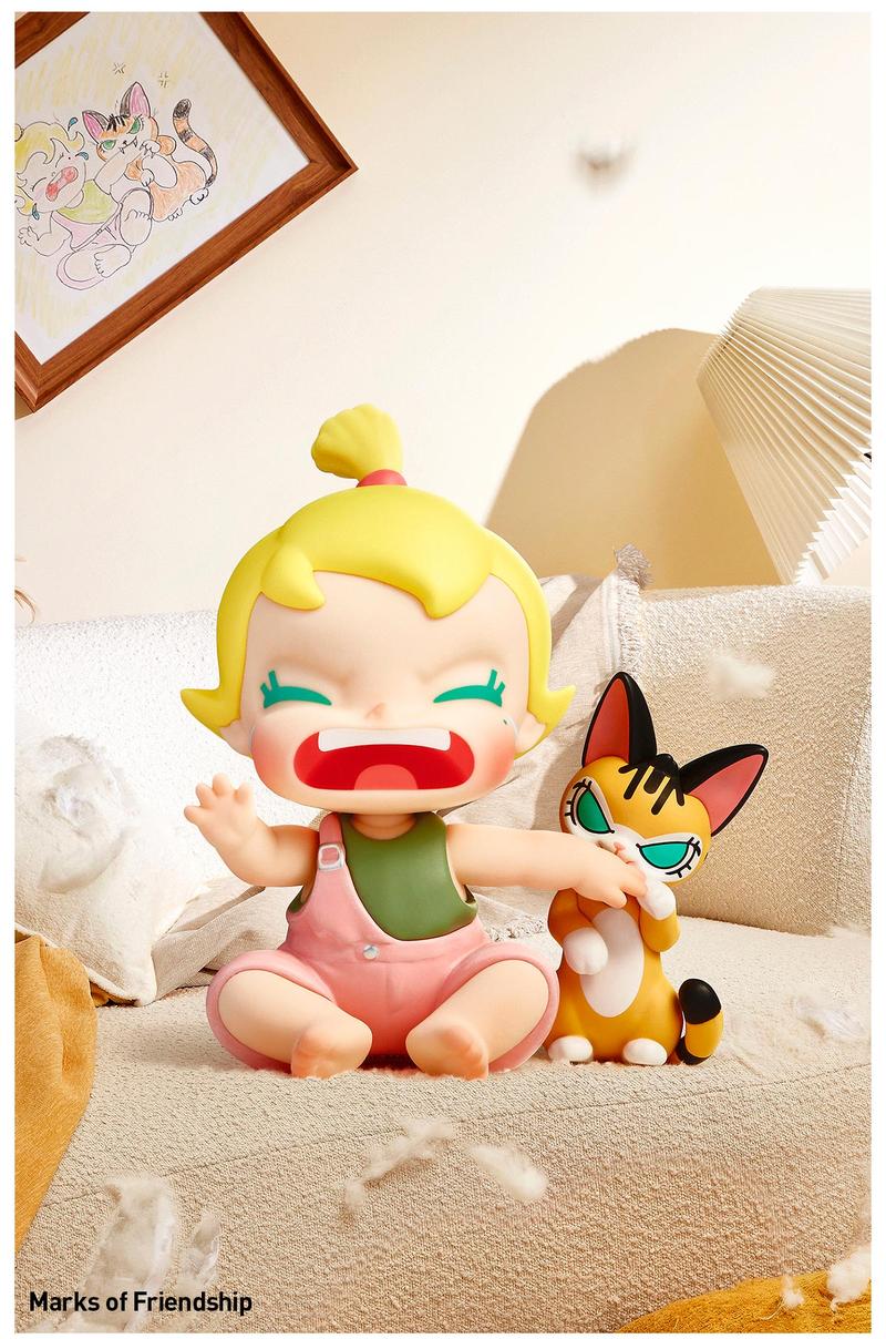 POP MART Baby Molly & Baby Tabby Series Figures