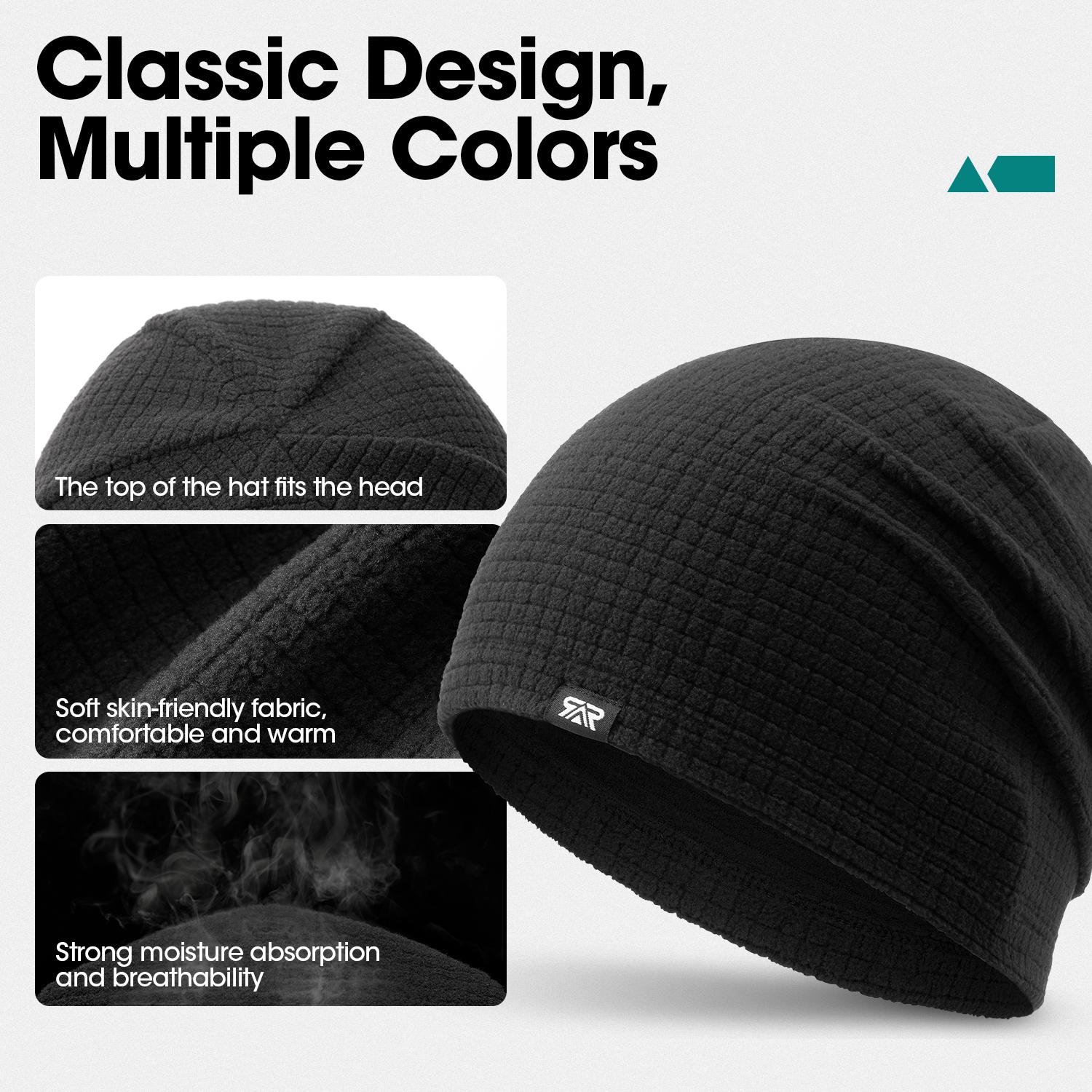 Unisex Winter Warm & Breathable Skull Cap Sports Hat Perfect for Skiing  Running Sports for Men Women