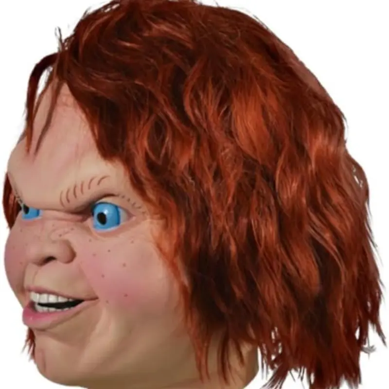 Scary Chucky Mask, Latex Zombie Woman Mask for Halloween, Costume and ...