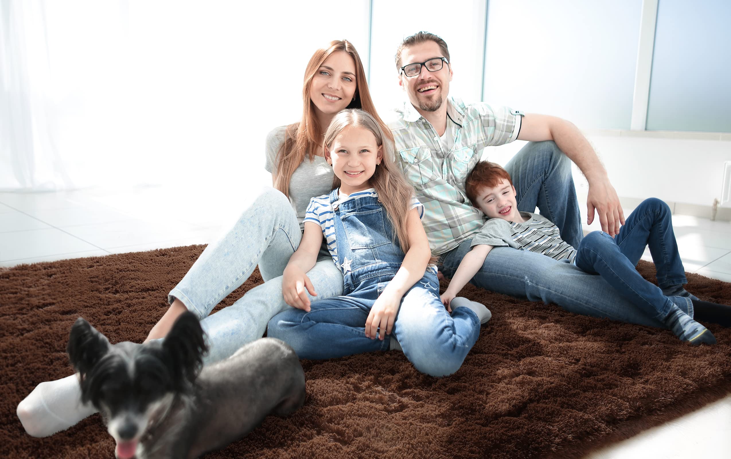 LOCHAS Ultra Soft Indoor Modern Area Rugs Fluffy Living Room Carpets for Children Bedroom Home Decor Nursery Rug Non-slip, Anti-skid,Gifts for friends LOCHAS Ultra Soft Indoor Modern Area Rugs Fluffy Living Room Carpets for Children Bedroom Home Decor Nursery Rug Non-slip, Anti-skid,Gifts for friends