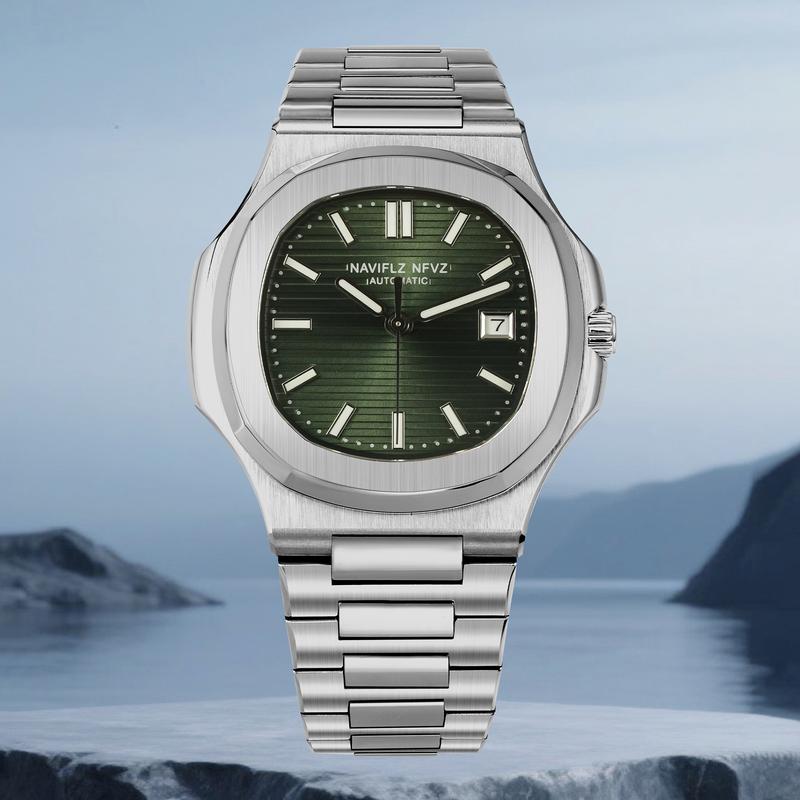 NAVIFLZ NFVZ High Quality Top Luxury Man Watch Sports Waterproof Luminous Date Men Wristwatch Square Dial Automatic Mechanical NAVIFLZ NFVZ High Quality Top Luxury Man Watch Sports Waterproof Luminous Date Men Wristwatch Square Dial Automatic Mechanical