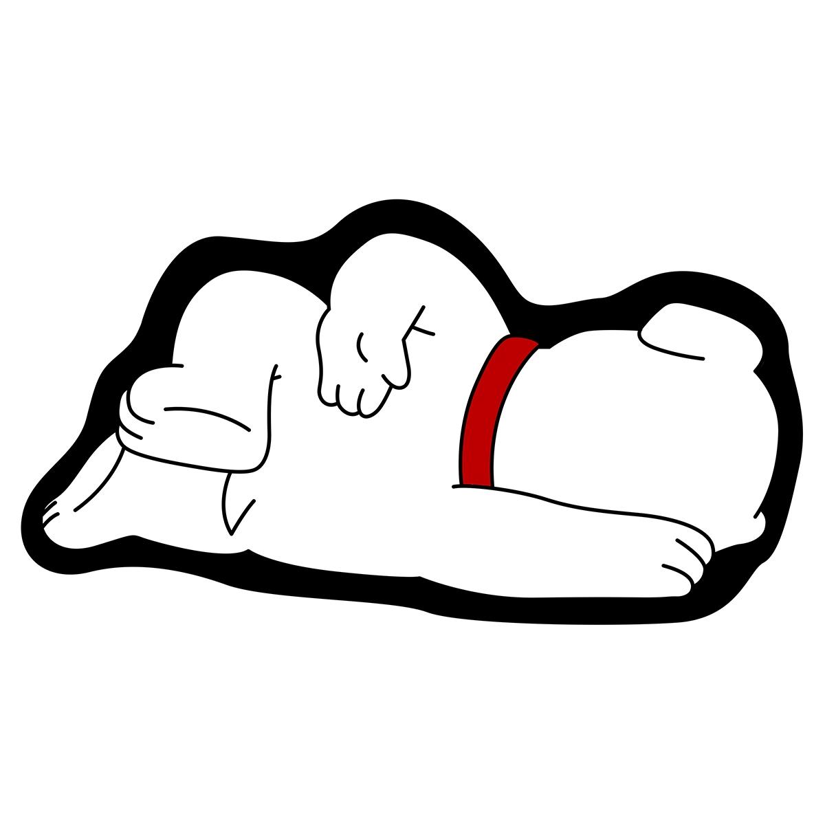 Cartoon Character Design Floor Mat, 1 Count Cute Soft Plush Non-Slip Washable Floor Rug Carpet for Home Living Room and Bedroom Decor Fluffy Area Rug