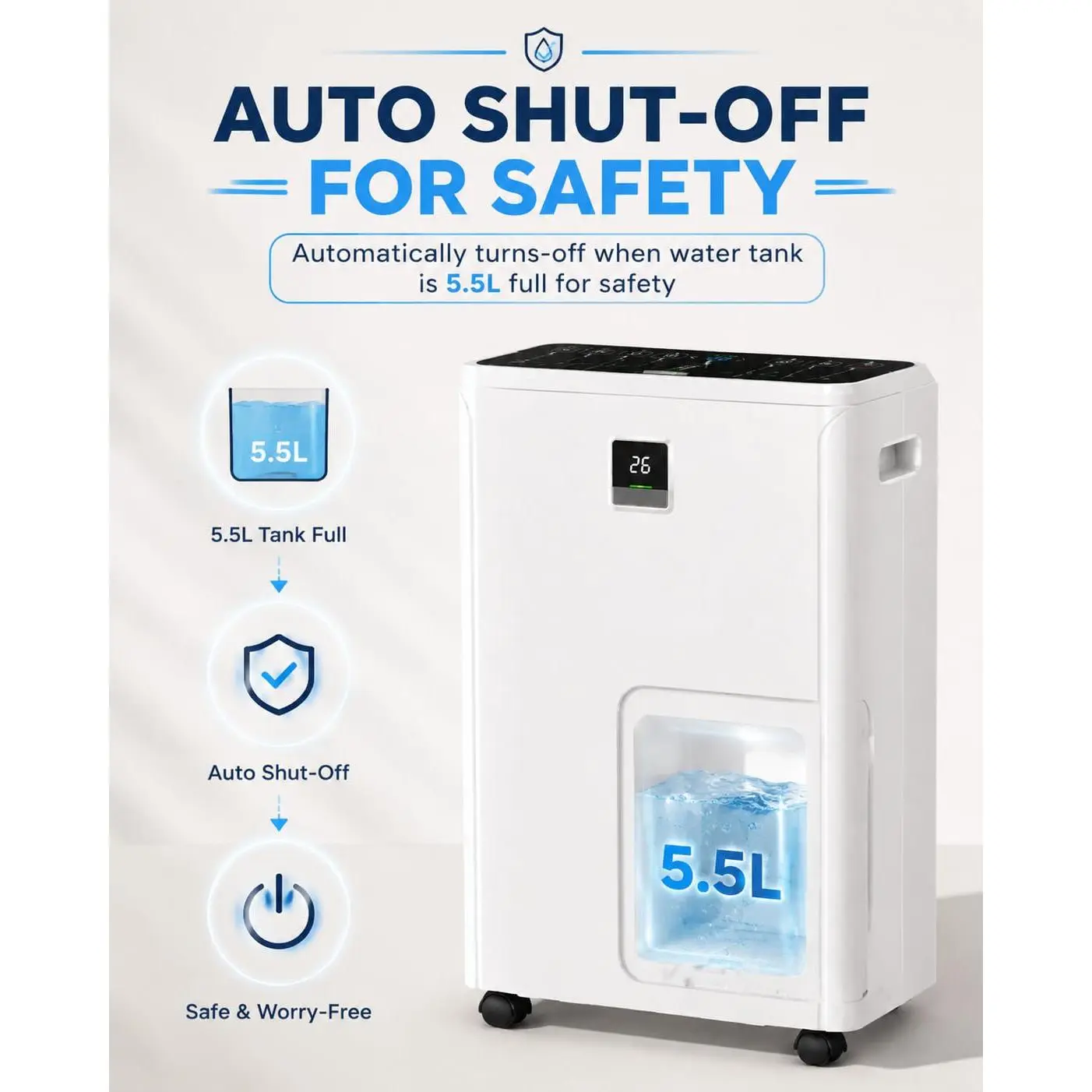 Household dehumidifier - -50 pint