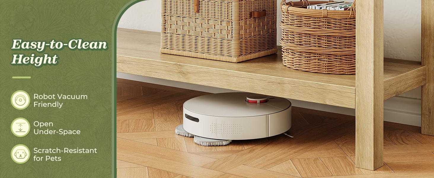 SUPERJARE Rattan Console Sofa Table with Outlets and USB-C Port, 3 Drawer Entryway Table with Synthetic Rattan Surface, Open Shelf, Behind Couch Entry Foyer Hallway Storage