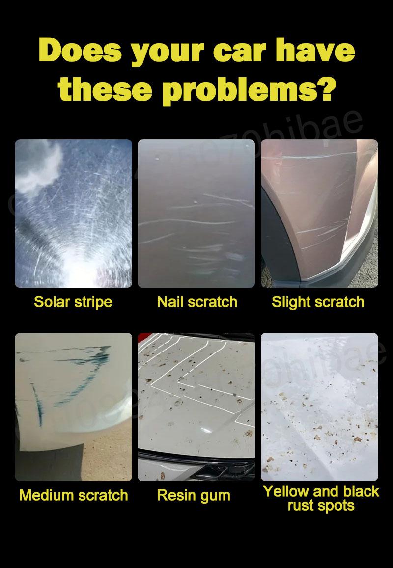 Car Scratch Remover Auto Paint Care Kit Swirl Remove Paste High-Efficiency Scratch Repair Polishing Compound  Anti-Scratch Wax Car Paint Waxing