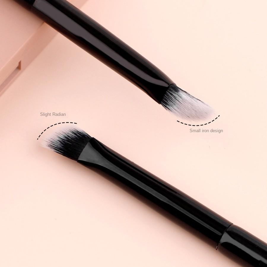 Small Iron Concealer Brush, Angled Cream Foundation Brush, Oblique Angled Triangle Makeup Tool, 1pcs Concealer Makeup Brushes