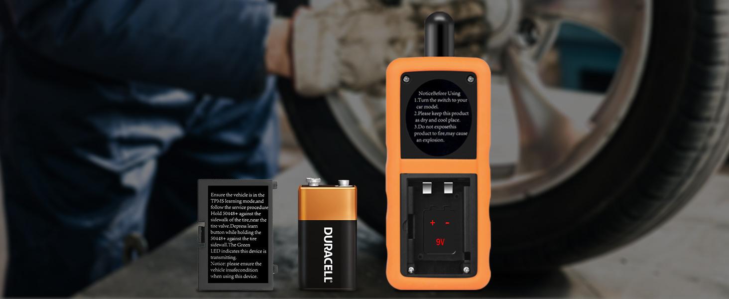 [GM only]VXDAS EL-50448 TPMS Relearn Tool for GM Tire Sensor TPMS Reset Tool Tire Pressure Monitor system Activation Tool OEC-T5 for GM Buick/Chevy/Cadillac Series Vehicles 2023 Edition