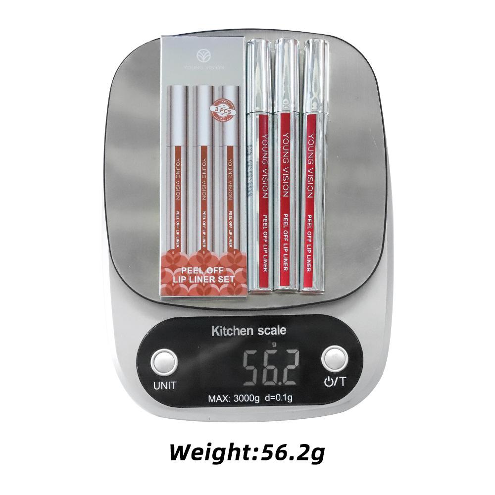 Long Lasting Tattoo Lip Gloss Peel Off, 3 Counts/set Waterproof Non-sticky Glossy Lipstick, Nourishes All Skin Types, Great for Gift, Makeup, Lip Stain, Cosmetic 3Counts/Set non-stick cup transfer diy eyelash extension