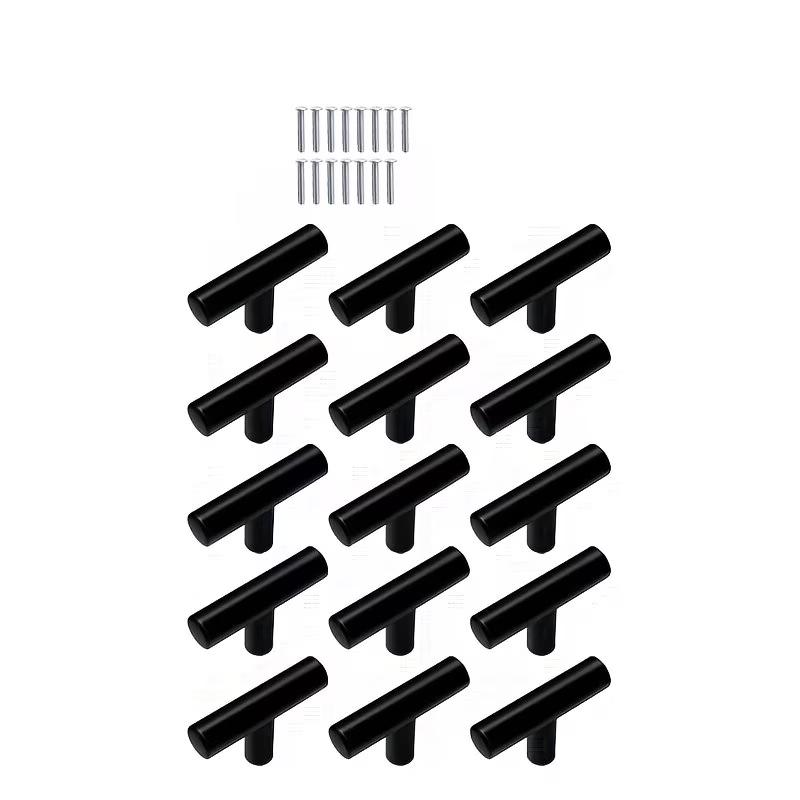 Modern Simple Cabinet Knobs and Pulls Set, Single Hole Door Handles, Door Hardware, 50mm Total Length, Suitable for Kitchen Cabinets, Drawers, Bedroom Furniture