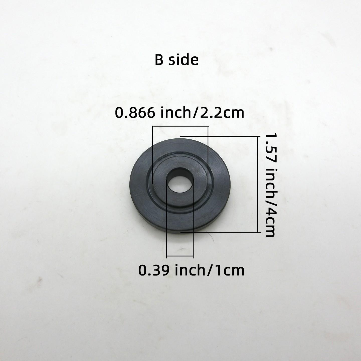 Angle Grinder 100 Model Modified to 125 Model, Board Press Clamp Fixture, Fits 20mm Hole 22mm Inner Hole Cutting Disc, No Slot Base