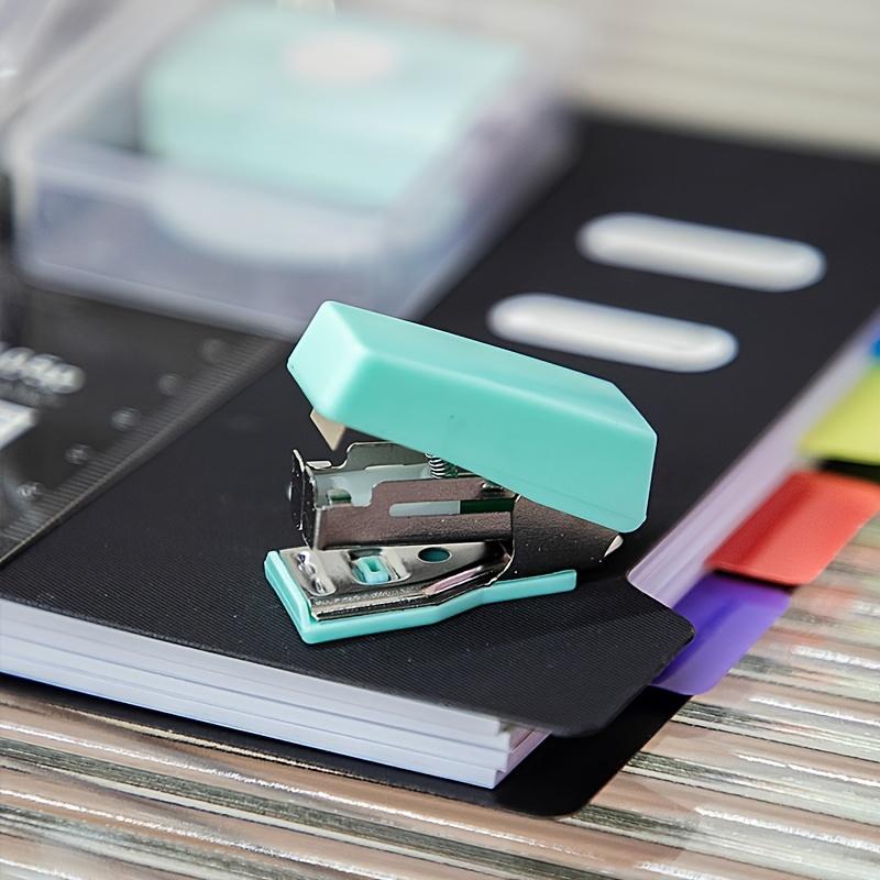 1 set of mini stapler mini school supplies kit mini office supplies kit including mini stapler, staples Girly Office Supplies