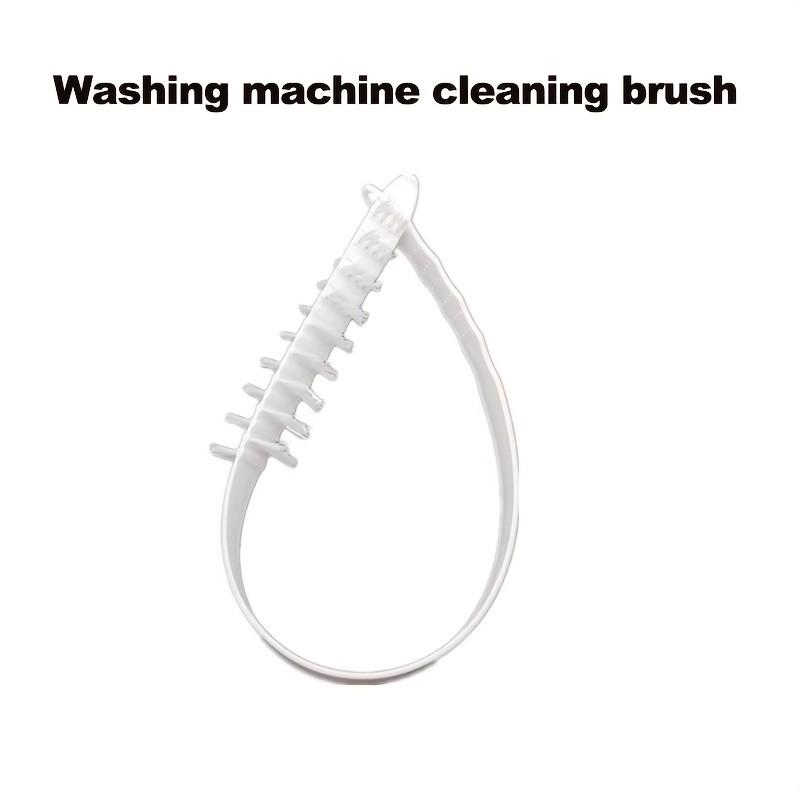 Long Handle Powerful Washing Machine Cleaning Brush, Flexible Deep Clean Head, Durable Plastic Material, for Roller & Top Load Washers