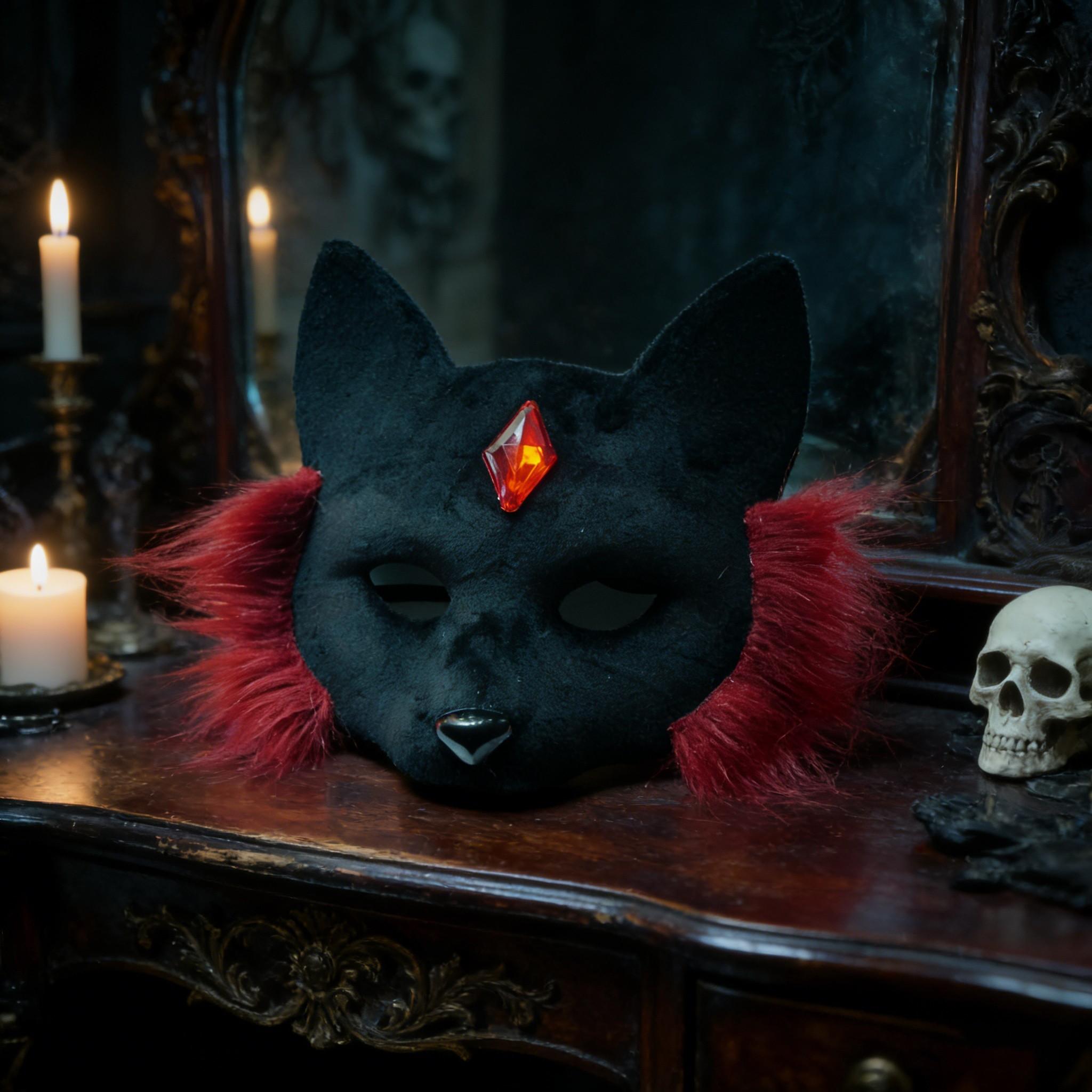 2026 Best-Selling Fox Mask Two Colors Available, Detailed Craftsmanship, Realistic Design, Perfect for Halloween Carnival Festivals Parties