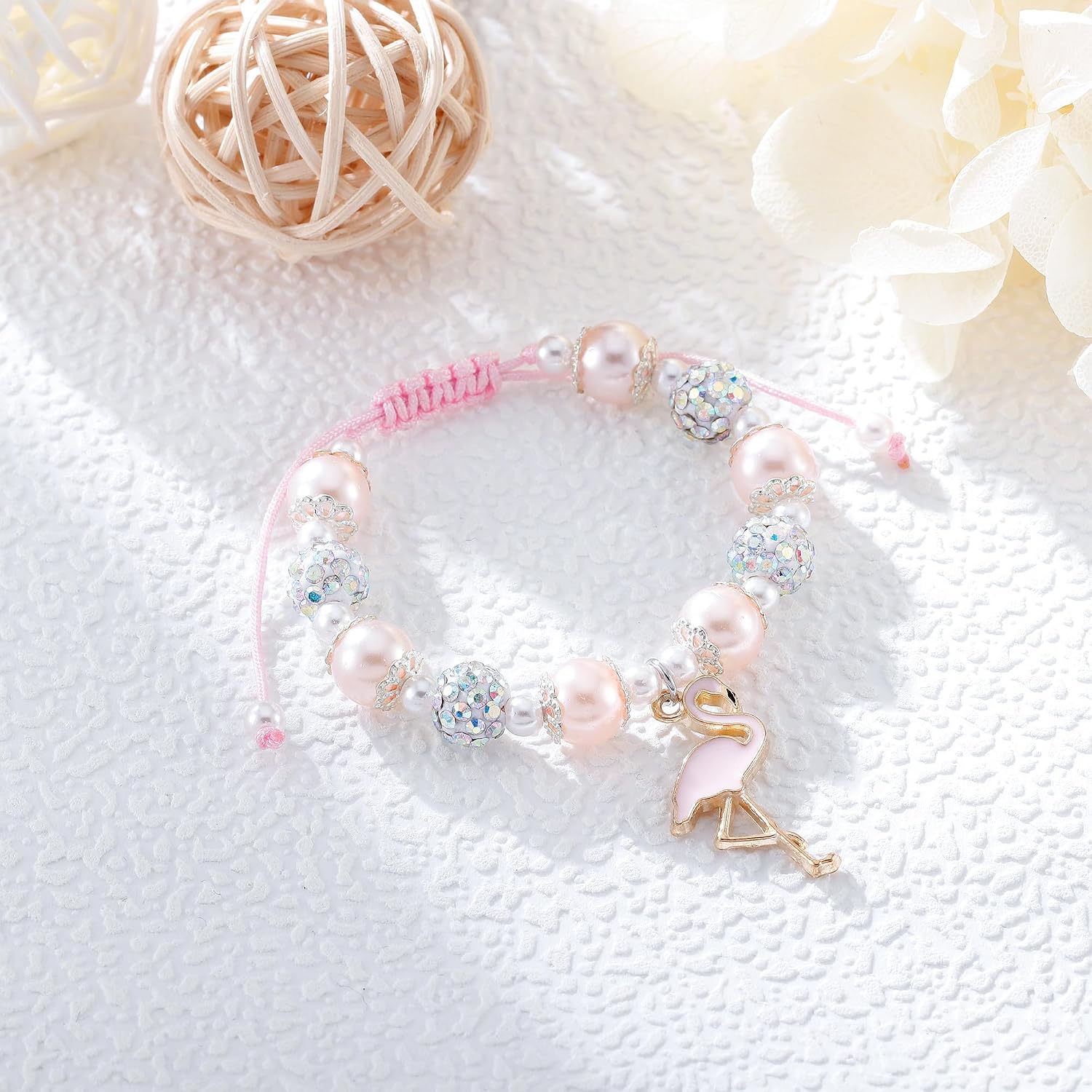 Gifts for Women  Bracelet  Gifts Famingo   Decor  Flamingos  Stone Inspirational Bracelet for Women
