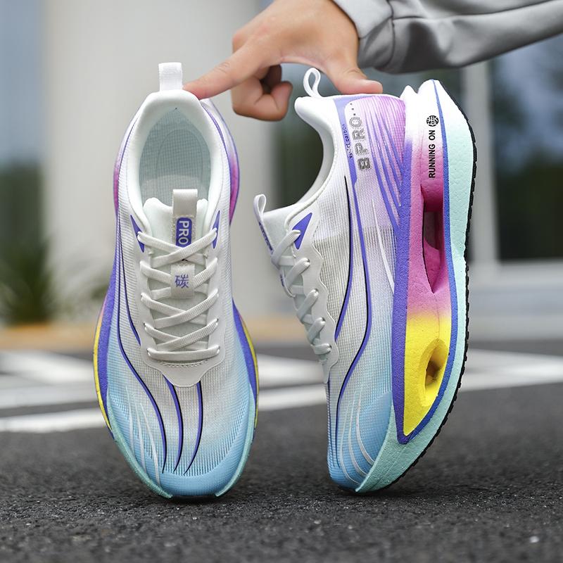 High-End Carbon Plate Cushioning Sneakers | Unisex Walking Running Sneakers Breathable Soft Anti-Slip Wear-Resistant 35-45