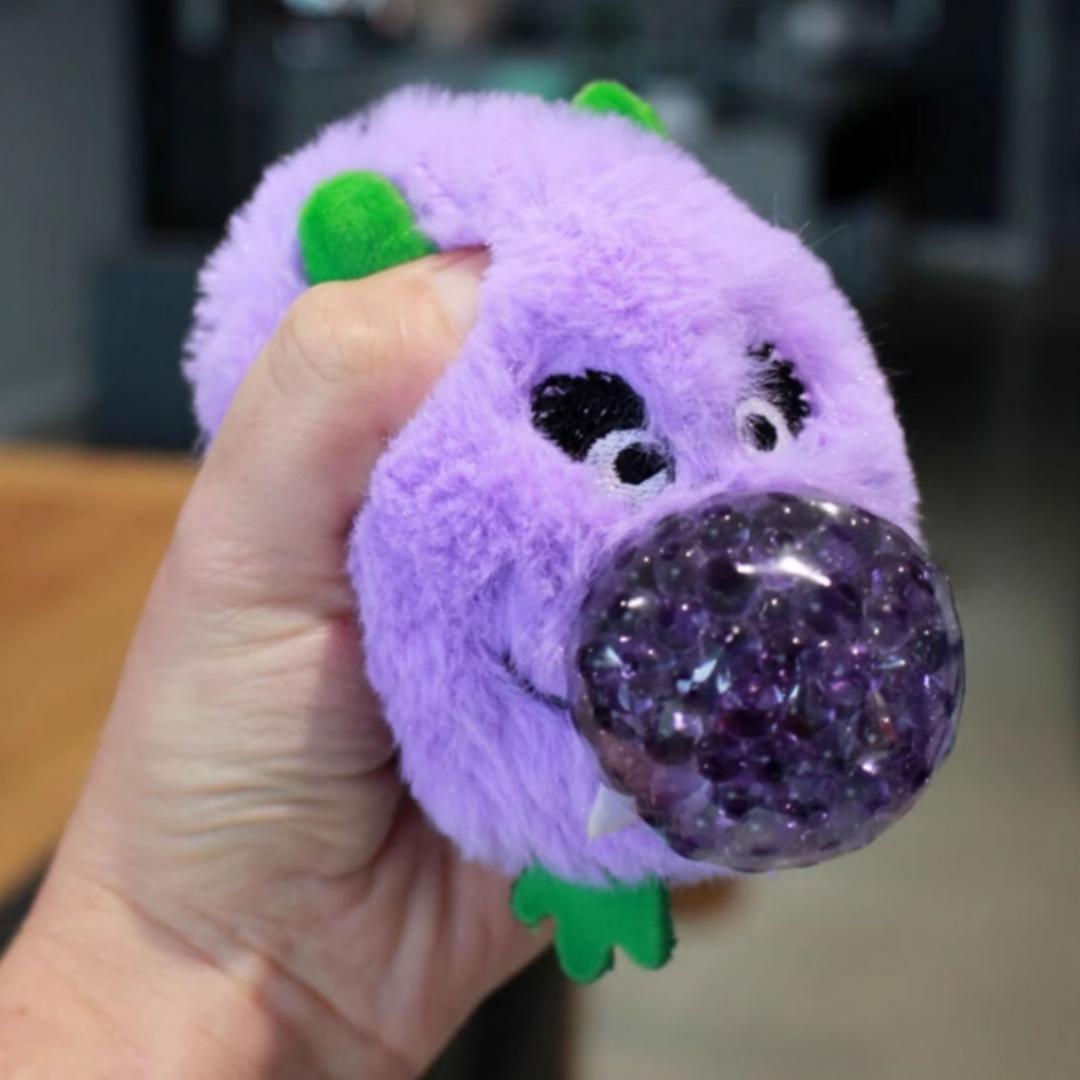 Creative Cute Pet Plush Stress Ball: Adorable Animal-Shaped Squeeze Toy—the Perfect Stress-Relief Tool and Holiday Gift. Styles vary. A must-have for stress relief. Suitable for ages 12 and up.
