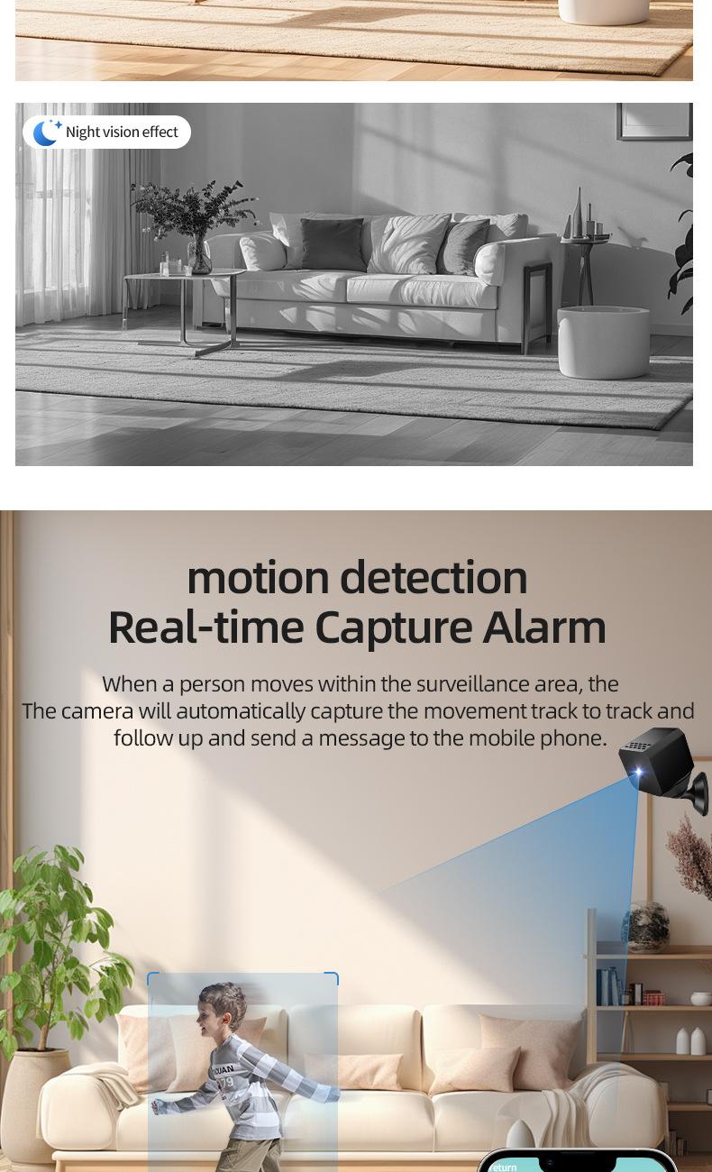 F1 camera high definition home indoor monitoring outdoor sports small camera wifi wireless bluetooth camera