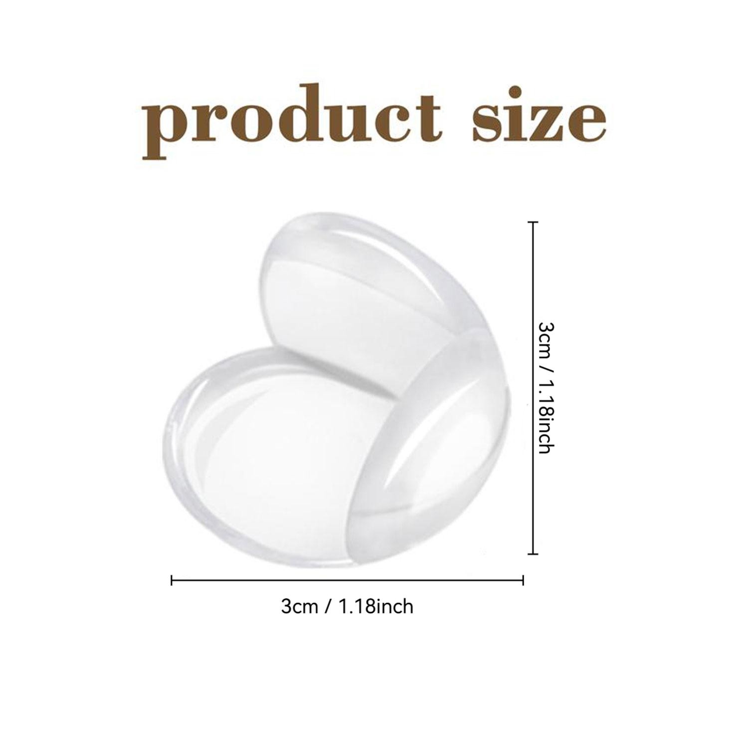 Baby Safety Corner Protectors Set, Transparent Furniture Corners Guards, Soft Table Edge Covers, Prevent Sharp Edges, Childproof Home Decor