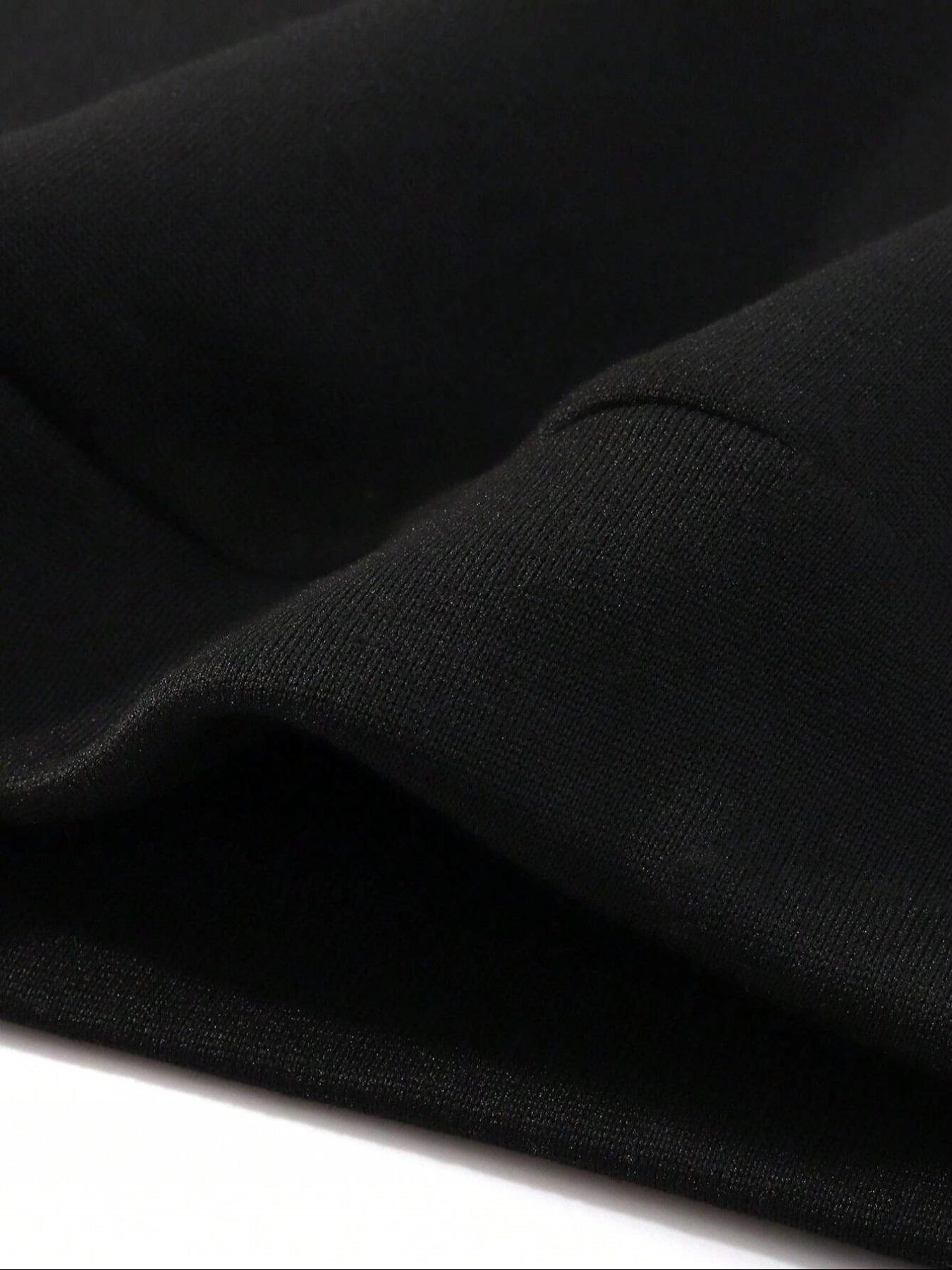 Women's Drop Shoulder Sweatshirt, Pickles Letter Print, Comfortable Long Sleeve Round Neck Pullover, Fall Winter Fashion Casual Outerwear