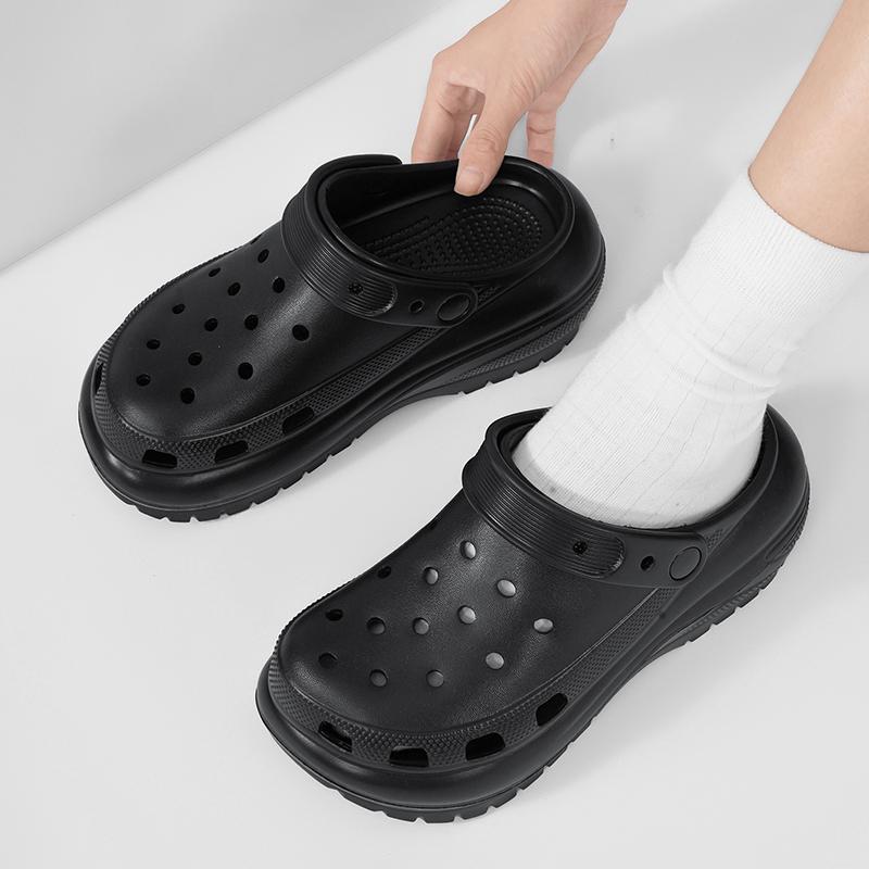 Classic Thick Sole Cloud Shoes for Men and Women, Eva Material, Casual Style, All Seasons, Solid Pattern, Less Than Ankle Height