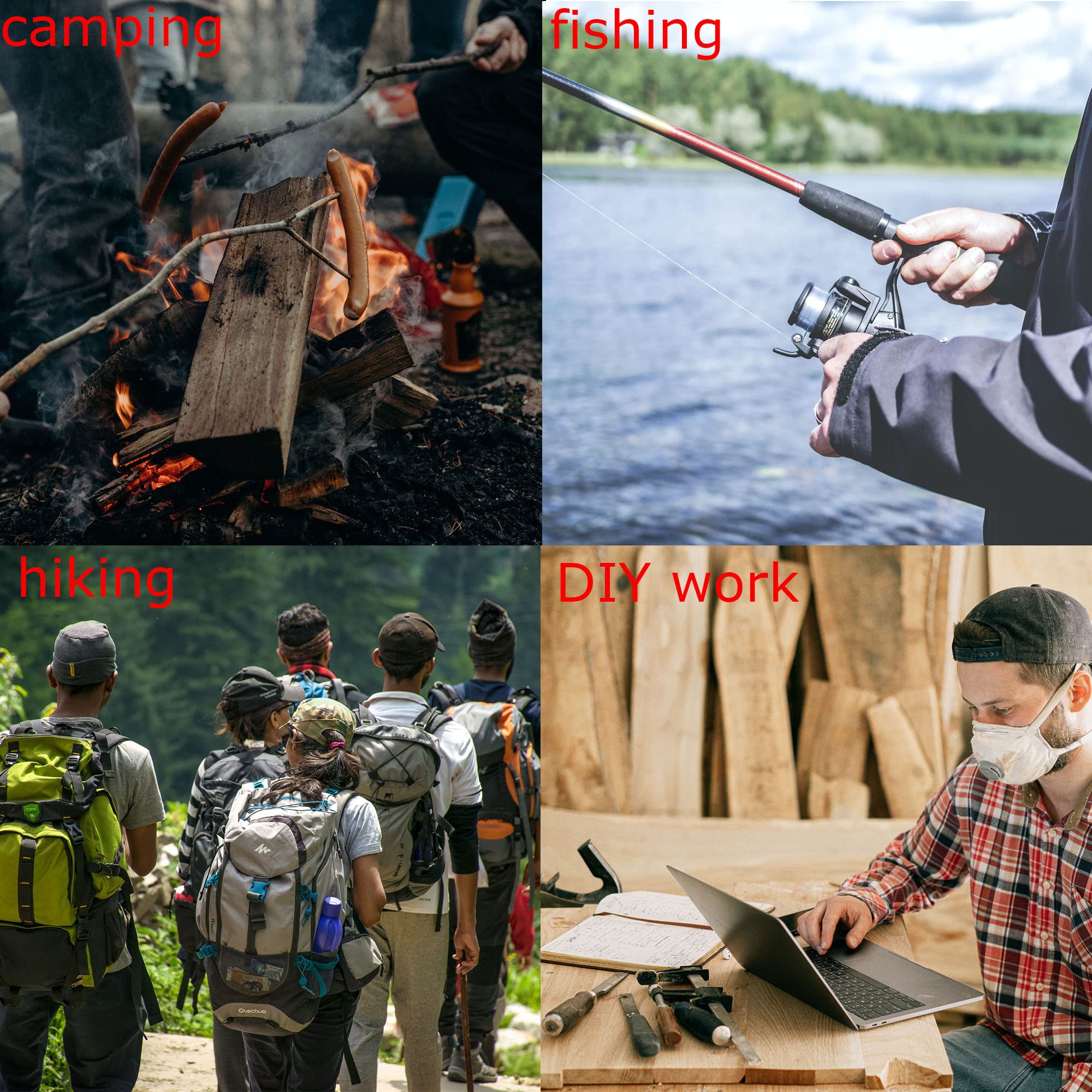 Car Safety Tactical Pocket Knife for Men EDC Tool - Serrated Sharp 3.5" Blade - Spring Assisted Folding Knives - Hunting Camping with Wire Cutter Glass Breaker - Best Gift Idea for Men Women HB 207 Survival Tools Survival Gear knife pocket self defense