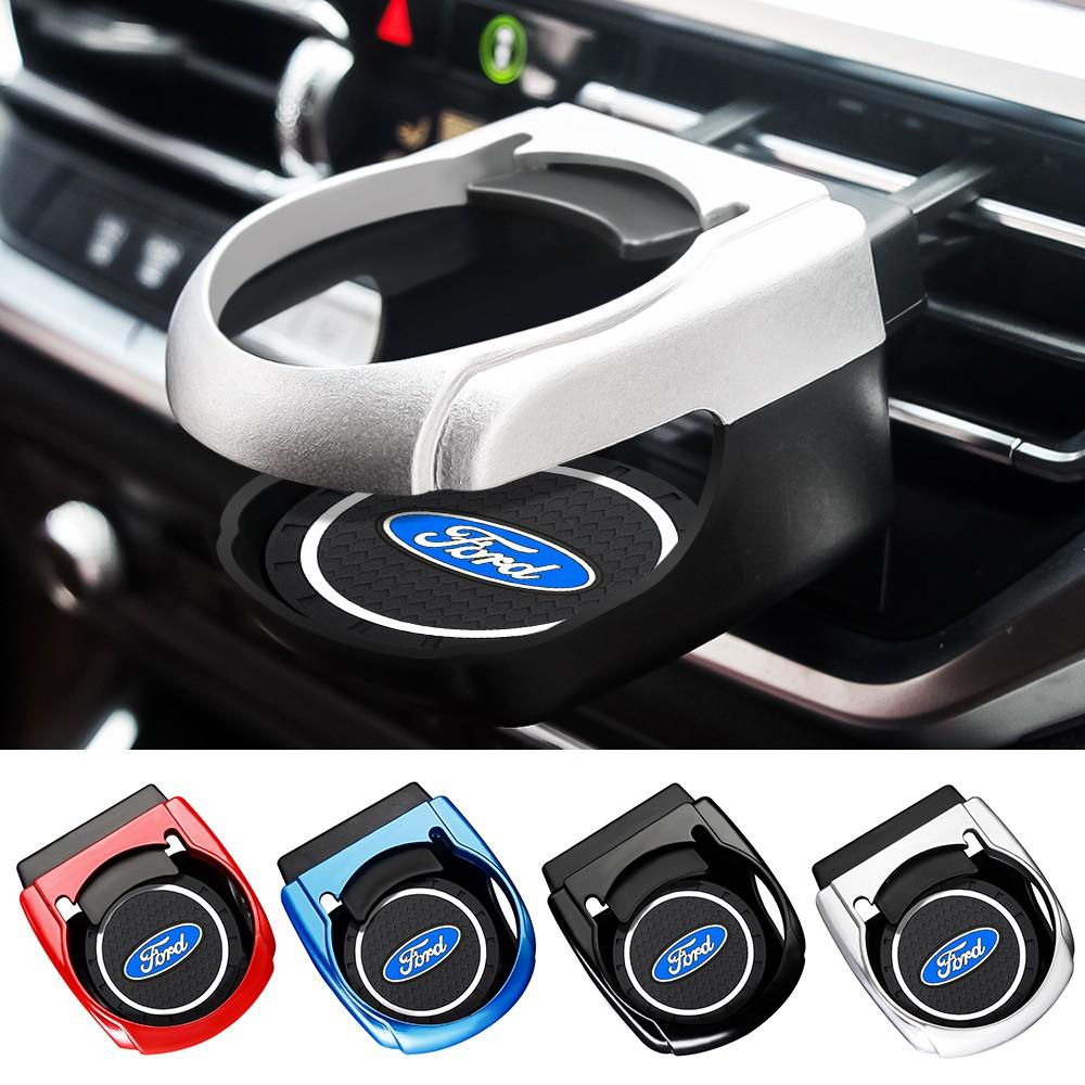 Multifunctional Car Cup Holder with Anti-Shake Design, Stable Storage for Milk Tea Drinks, Fits Ford Focus Fiesta Ranger Mondeo Mustang