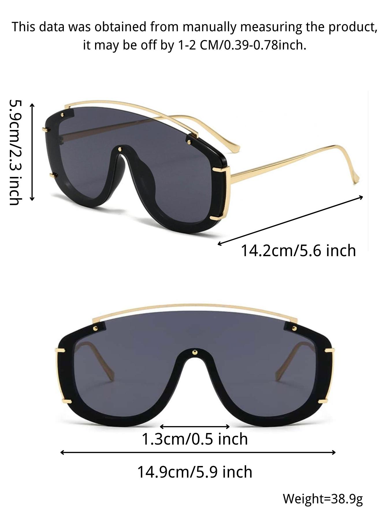 Unisex Fashionable All-match Tinted Lens Sunglasses, Trendy Casual Frame Sunglasses for Everyday Use, Fashion Accessories for Outdoor Activities