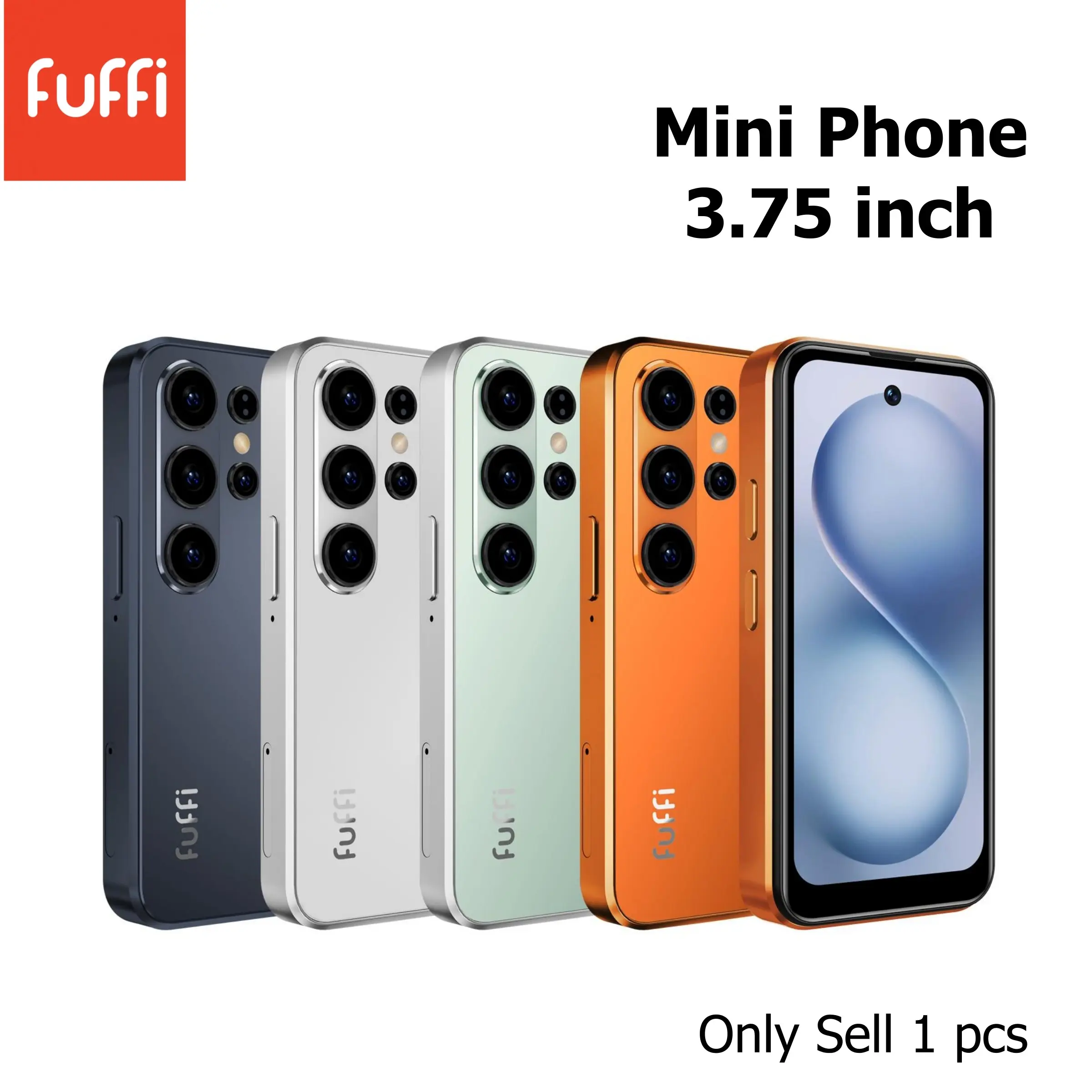 FUFFi-S26 Pro Mini Smartphone, 3.75-Inch Display, 2+16GB Storage, 3g Network, Dual Sim, Android 8.1, Fashionable New Model