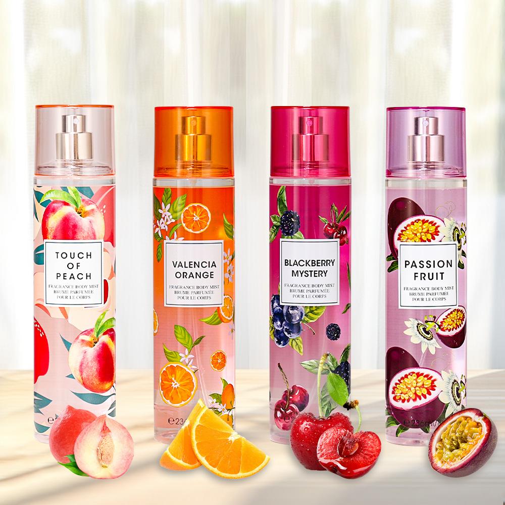 8 FL OZ Hair & Body Fragrance Mist for Women - Long-Lasting Perfume, Perfect for Dating, Parties and Gift Giving Floral Mint Scent Lightweight Scent Highly Scented