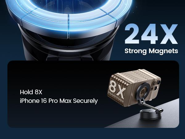 Lamicall 2-in-1 MagSafe Car Mount & Retractable USB-C Fast Car Charger Combo 57W Ultra-Compact Phone Holder Fits iPhone 16/15 Pro Max Galaxy S25/S24 Ultra Pixel Adjustable #TikTokShopBlackFriday #TikTokShopCyberMonday