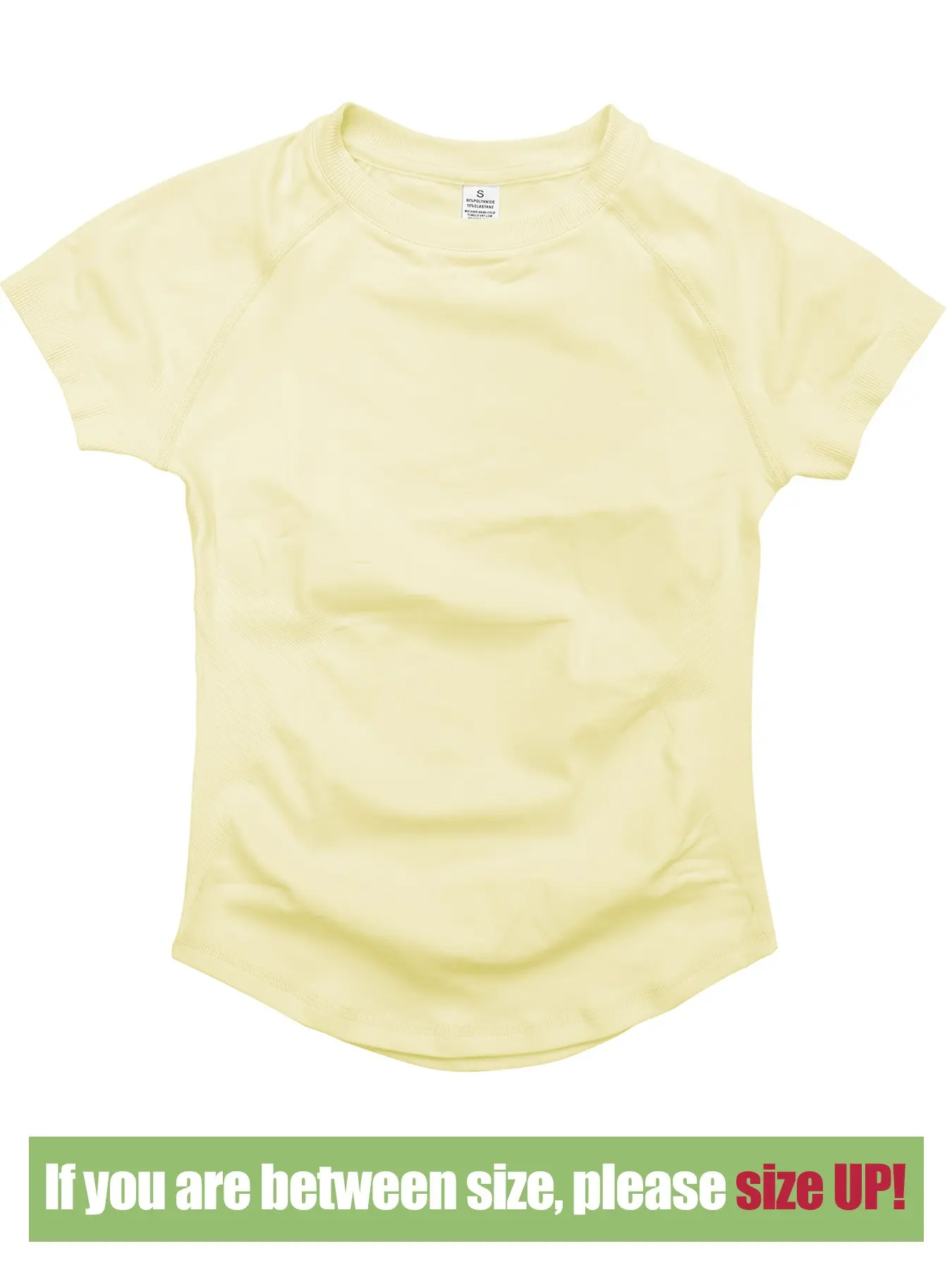 Slim-Fit Elastic Workout Short-Sleeve T-Shirts, Workout Tops, Seamless Yoga Top for Outdoor Sports Casual Quick-Dry Fitness Top for Running High-Stretch Moisture-Wicking Tight-Fit Workout T-Shirt, Runs small, please order one size up