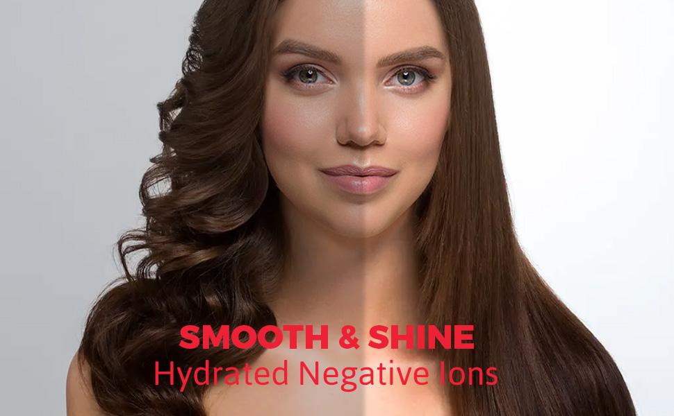 10 Count Wireless Hair Straightening Comb Kit Portable Fast Heat Adjustable Thermal Brush Cordless Straightener Heated Curler Lightweight