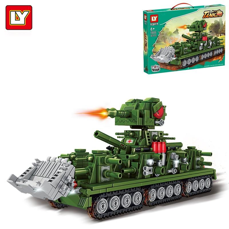 Tank Model Building Toy, Military Vehicle Building Set, Movable Block Model, Home Decor & Party Decoration, Perfect Gift for Boys & Military Enthusiasts