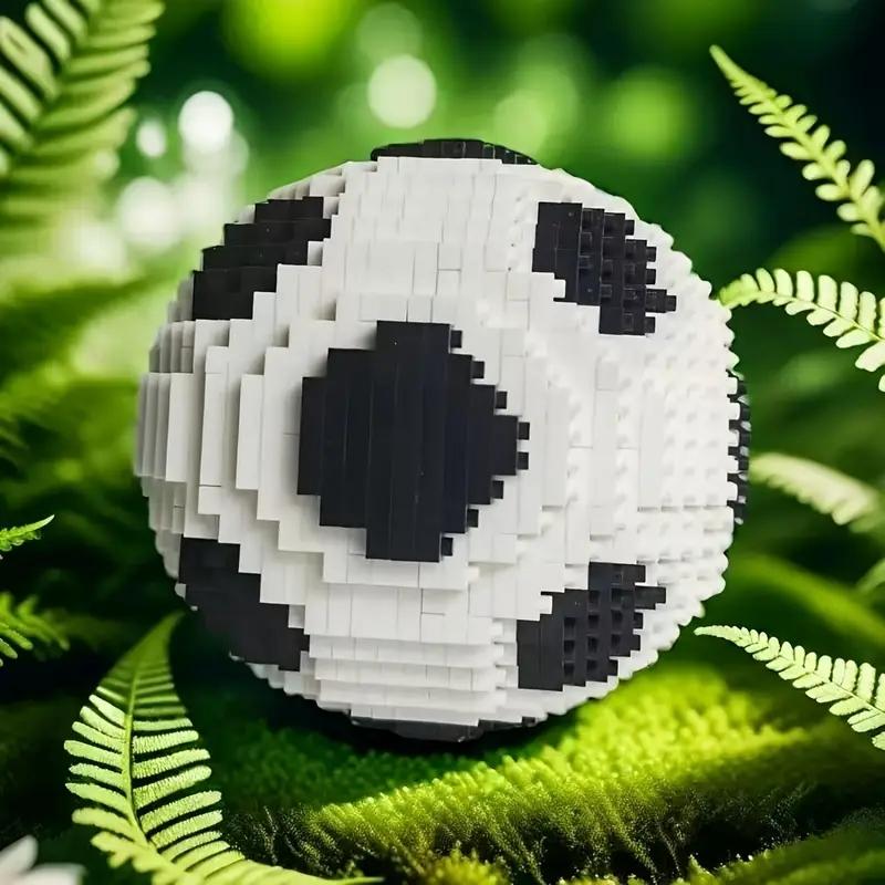 800+ Pcs Creative Football Basketball Building Blocks Set, Soccer Lover Decoration, Desk Display Art Decor, Ideal Gift for Christmas, Halloween, Birthday