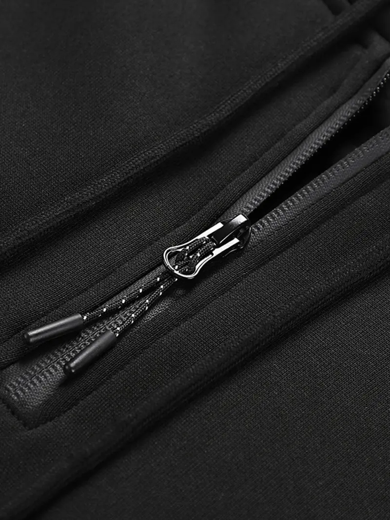Men's 26 Heating‑Zones Half‑Zip Heated Hoodie, USB Powered Electric Heating Pullover Hooded Sweatshirt with Heating Panels on Hood, Shoulders, Back & Belly, Zipper Arm Pocket, Winter Warm Top, Hoodie with Pockets (Power Bank NOT Included)